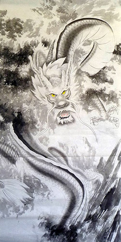 Dragon,65cm x 134cm(25〃 x 53〃),4695133-z