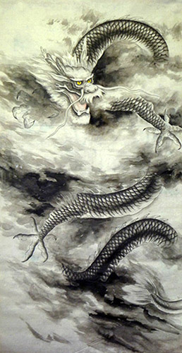 Dragon,65cm x 134cm(25〃 x 53〃),4695135-z