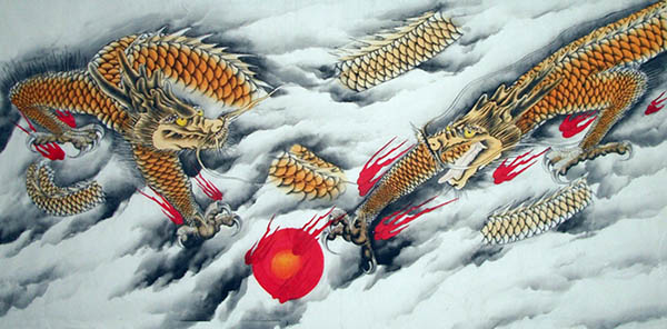 Dragon,65cm x 134cm(25〃 x 53〃),4732010-z