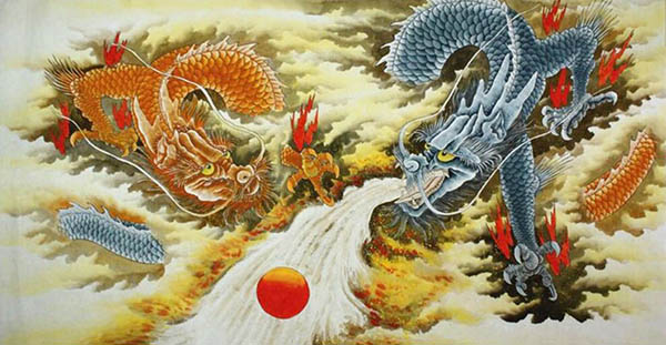 Dragon,96cm x 180cm(38〃 x 71〃),4738016-z