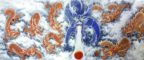 Dragon,90cm x 240cm(35〃 x 94〃),4738023-z