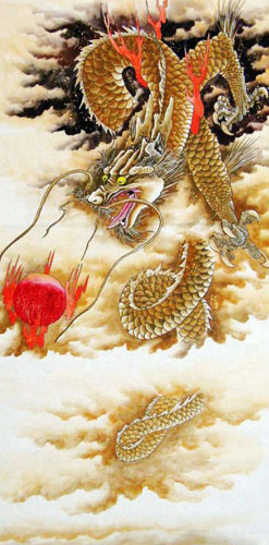 Dragon,66cm x 130cm(26〃 x 51〃),4738040-z