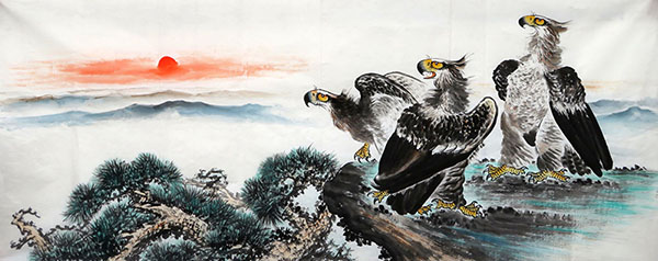 Eagle,96cm x 240cm(38〃 x 94〃),4612004-z