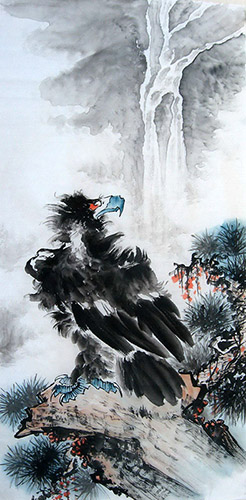 Eagle,68cm x 136cm(27〃 x 54〃),cyd41123006-z