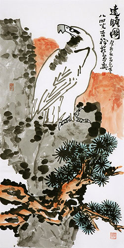 Eagle,68cm x 136cm(27〃 x 54〃),dq41158006-z