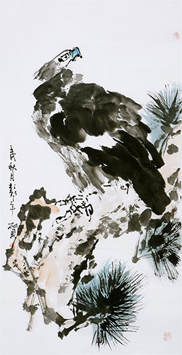 Eagle,68cm x 136cm(27〃 x 54〃),wjh41220010-z