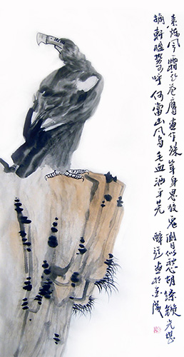 Eagle,50cm x 100cm(19〃 x 39〃),zy41191003-z