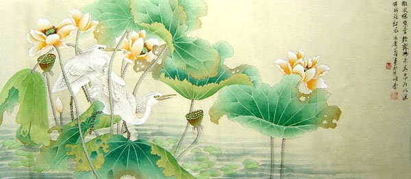 Egret,50cm x 107cm(20〃 x 42〃),2414007-z