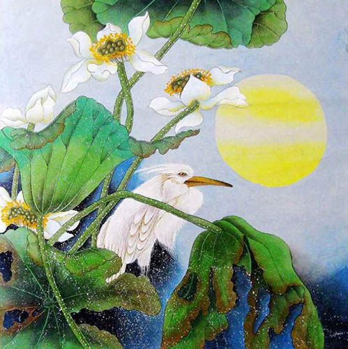 Egret,65cm x 63cm(26〃 x 25〃),2449013-z