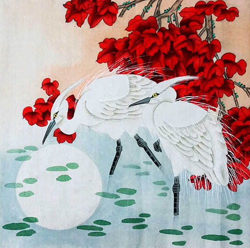 Egret,45cm x 48cm(18〃 x 19〃),2449014-z