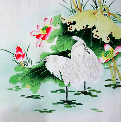 Egret,65cm x 63cm(26〃 x 25〃),2449015-z