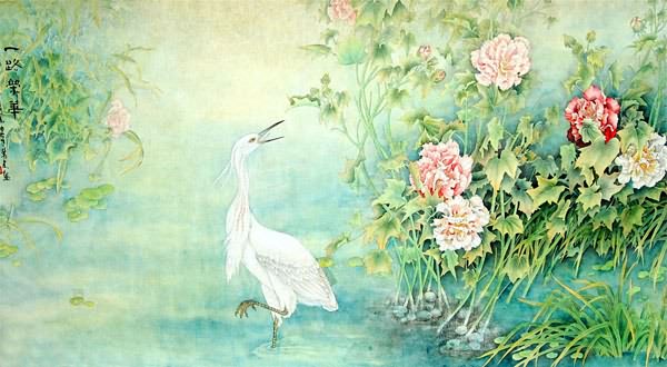 Egret,92cm x 174cm(36〃 x 69〃),2497001-z