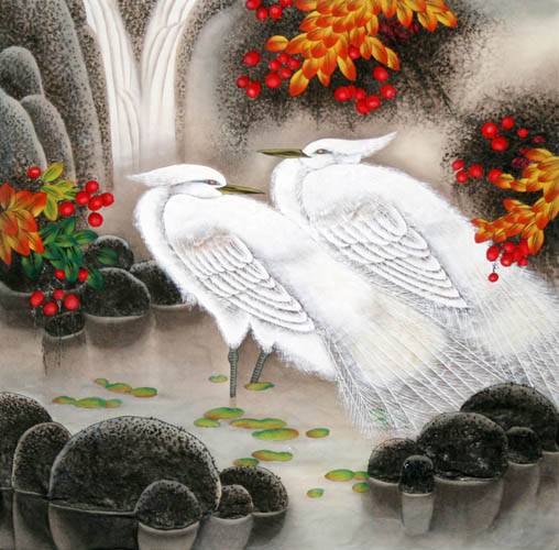 Egret,66cm x 66cm(26〃 x 26〃),2703005-z