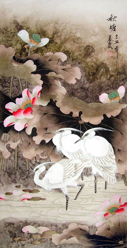 Egret,55cm x 95cm(22〃 x 37〃),2703037-z