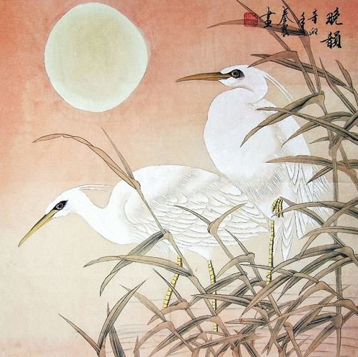 Egret,69cm x 69cm(27〃 x 27〃),2703040-z