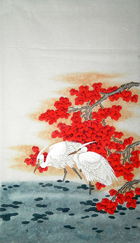 Egret,65cm x 105cm(26〃 x 41〃),zga21210011-z