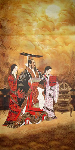 Emperor & Empress,66cm x 136cm(26〃 x 53〃),3537009-z