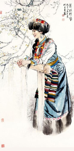 Ethnic Minority,65cm x 125cm(25〃 x 49〃),3416001-z