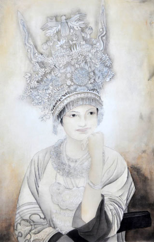 Ethnic Minority,50cm x 33cm(19〃 x 13〃),3416002-z