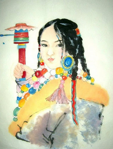 Ethnic Minority,30cm x 45cm(12〃 x 18〃),3515009-z