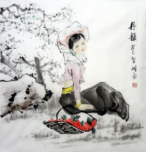 Ethnic Minority,50cm x 50cm(19〃 x 19〃),3813006-z