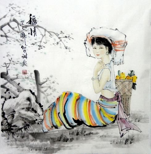 Ethnic Minority,50cm x 50cm(19〃 x 19〃),3813007-z