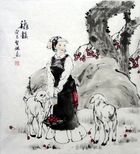 Ethnic Minority,50cm x 50cm(19〃 x 19〃),3813012-z