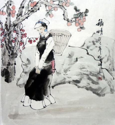 Ethnic Minority,50cm x 50cm(19〃 x 19〃),3813017-z