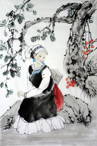 Ethnic Minority,69cm x 46cm(27〃 x 18〃),3813041-z