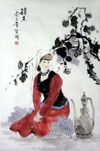 Ethnic Minority,69cm x 46cm(27〃 x 18〃),3813042-z