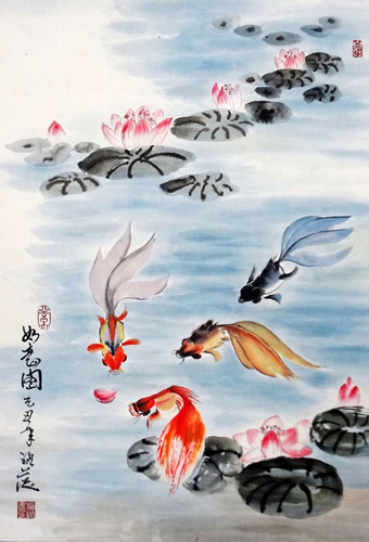 Goldfish,69cm x 46cm(27〃 x 18〃),2367003-z