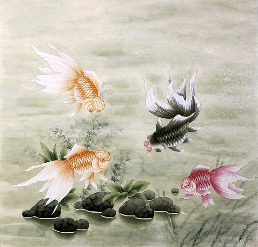 Goldfish,66cm x 66cm(26〃 x 26〃),2614005-z