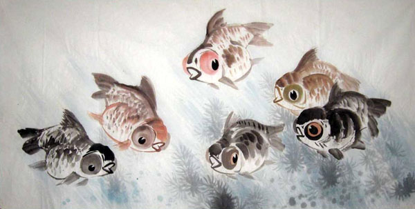 Goldfish,66cm x 136cm(26〃 x 53〃),2805005-z