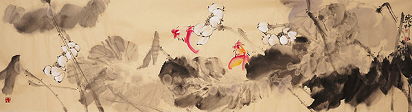 Goldfish,48cm x 176cm(19〃 x 69〃),lzl21221014-z