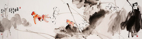 Goldfish,48cm x 176cm(19〃 x 69〃),lzl21221022-z