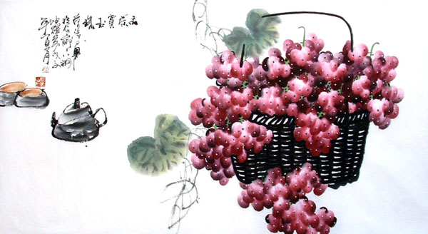 Grape,50cm x 100cm(19〃 x 39〃),2556005-z