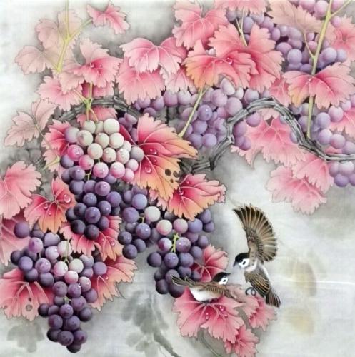 Grape,68cm x 68cm(27〃 x 27〃),2574033-z