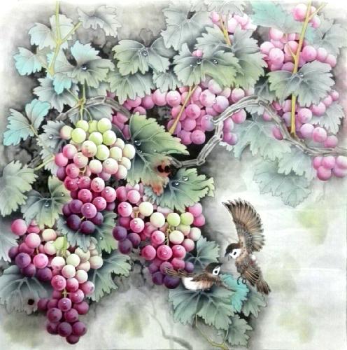 Grape,68cm x 68cm(27〃 x 27〃),2574035-z