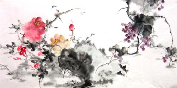 Grape,66cm x 136cm(26〃 x 53〃),yh21101009-z