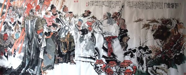 History & Folklore,140cm x 360cm(55〃 x 142〃),3706006-z