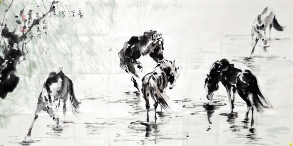 Horse,69cm x 138cm(27〃 x 54〃),41093013-z