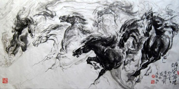 Wu Zhen Zhong Chinese Painting 41094017