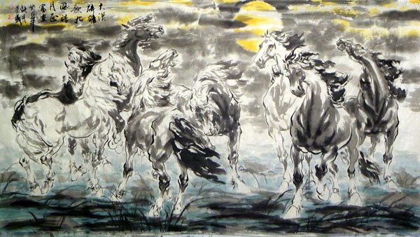 Horse,97cm x 180cm(38〃 x 70〃),4695053-z