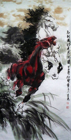 Horse,68cm x 136cm(27〃 x 54〃),4695063-z