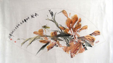 Chinese Insects Painting,43cm x 65cm,2573001-x