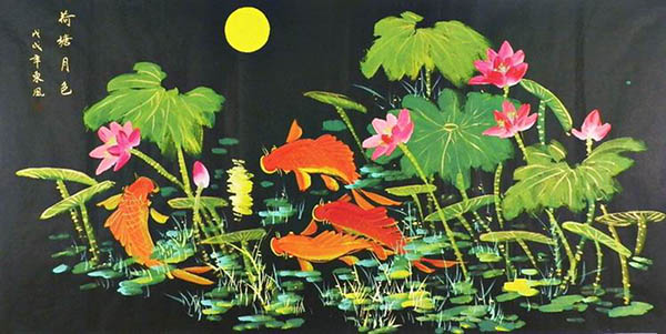 Koi Fish,68cm x 136cm(27〃 x 54〃),2547008-z