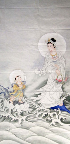 Kuan Yin,66cm x 136cm(26〃 x 53〃),3082001-z