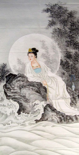 Kuan Yin,66cm x 136cm(26〃 x 53〃),3082006-z