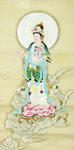 Kuan Yin,66cm x 136cm(26〃 x 53〃),3082016-z