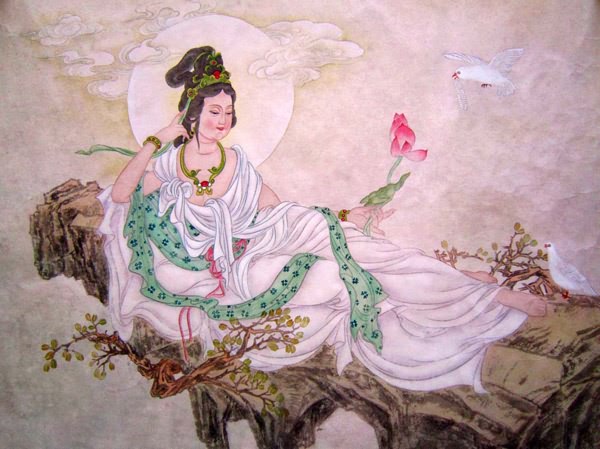 Kuan Yin,63cm x 46cm(25〃 x 18〃),3425001-z